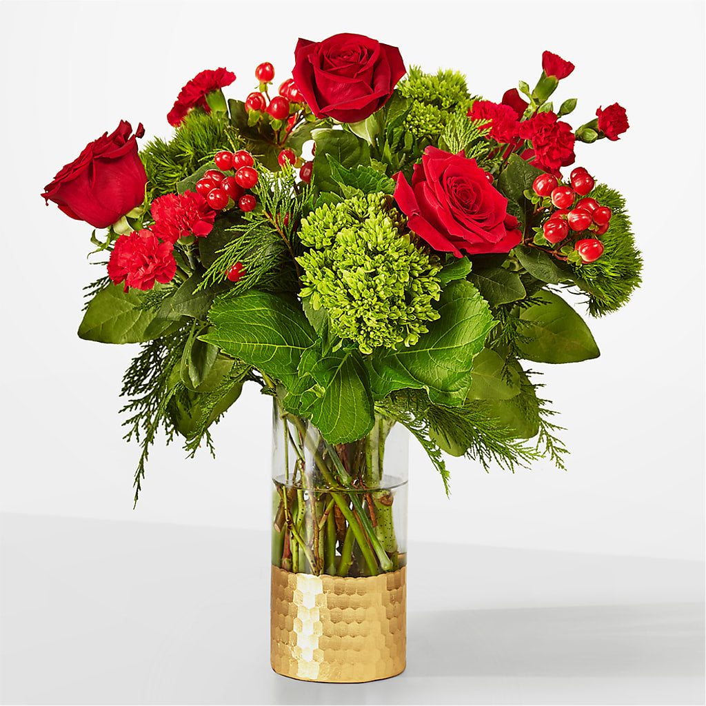 Plaid Throw Bouquet – Morgan Hill Florist, San Jose CA