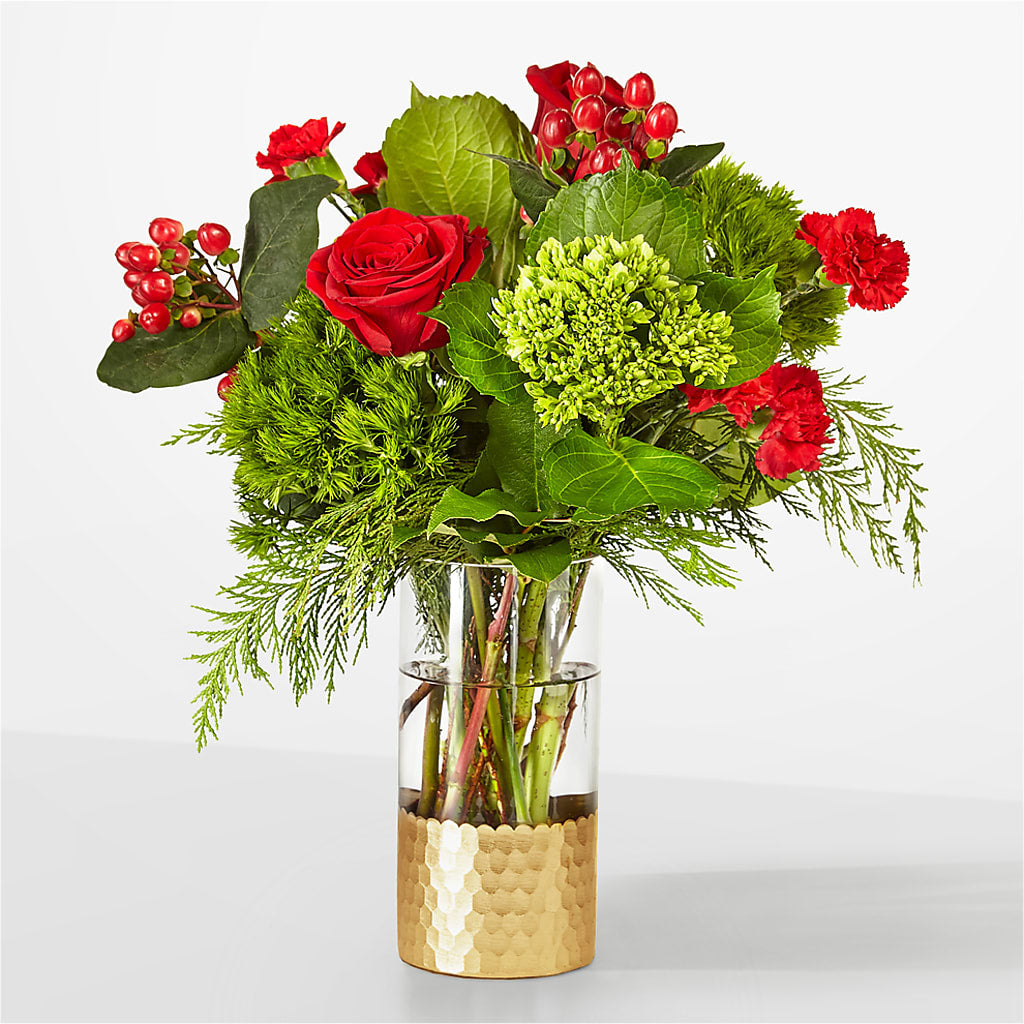 Plaid Throw Bouquet – Morgan Hill Florist, San Jose CA