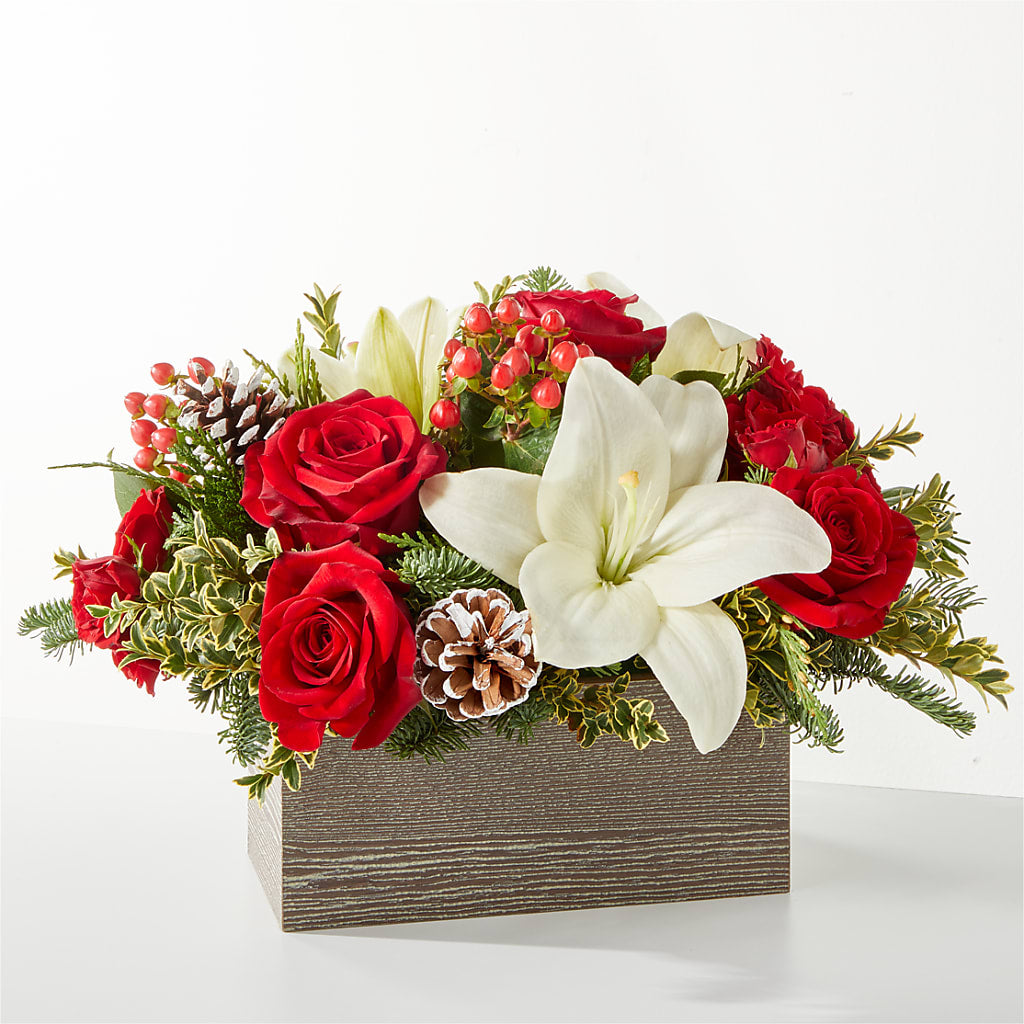 Snowy Wonderland Bouquet – Morgan Hill Florist, San Jose CA