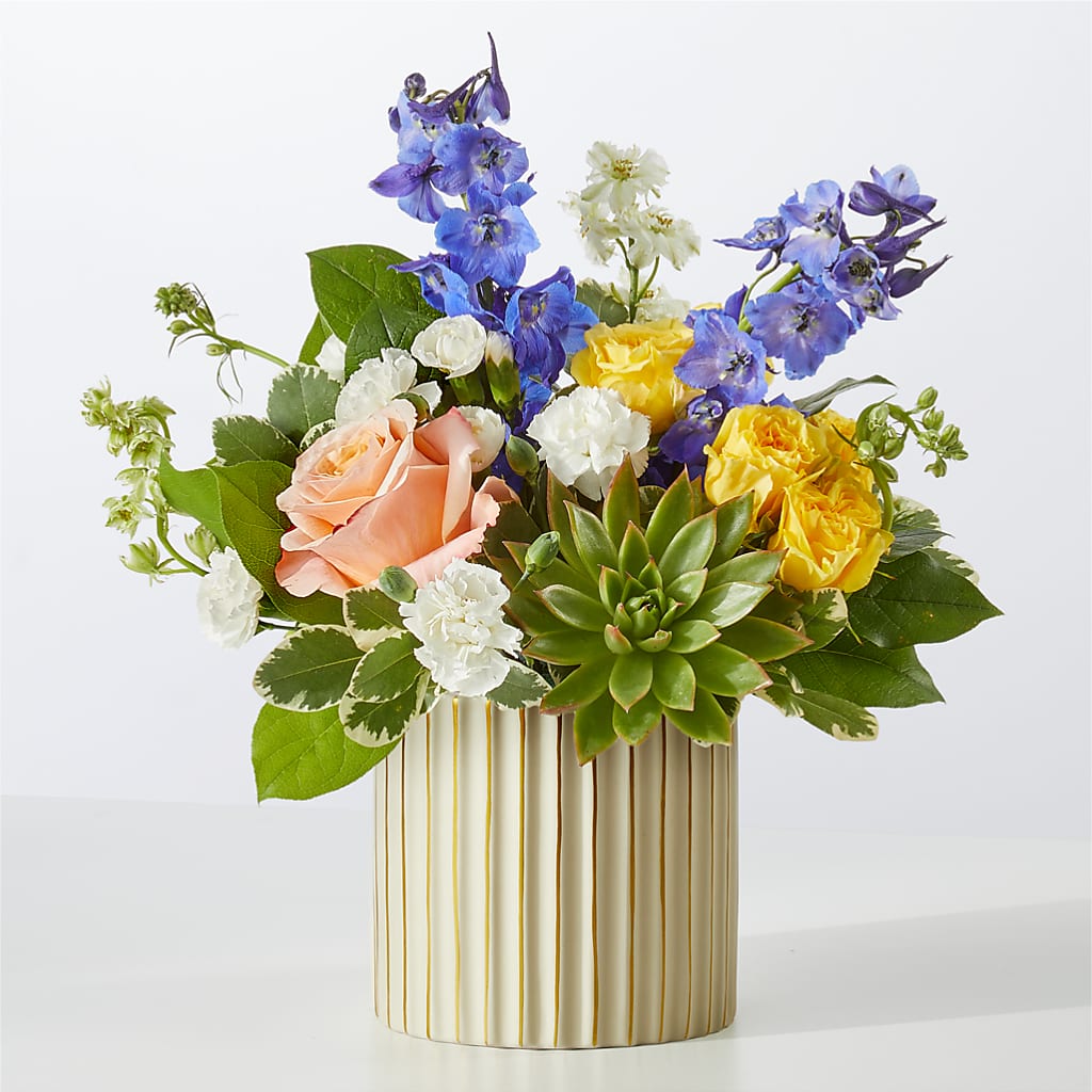 Cobalt Reverie Bouquet – Morgan Hill Florist, San Jose CA
