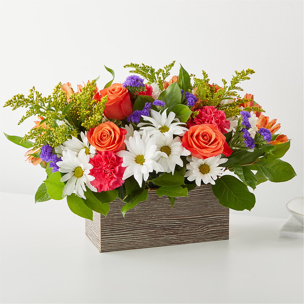 Oopsie Daisy Box Bouquet – Morgan Hill Florist, San Jose CA