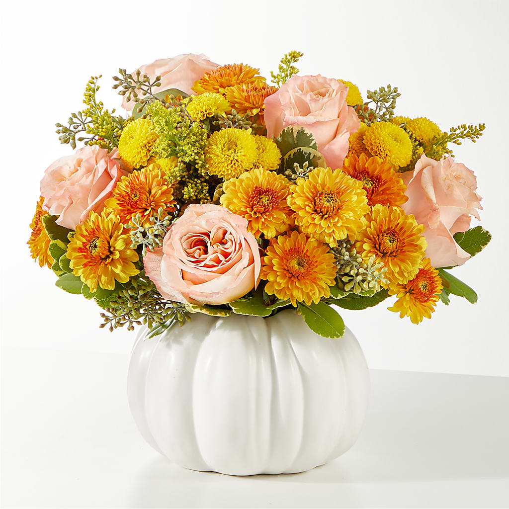 Peachy Pumpkin – Morgan Hill Florist, San Jose CA