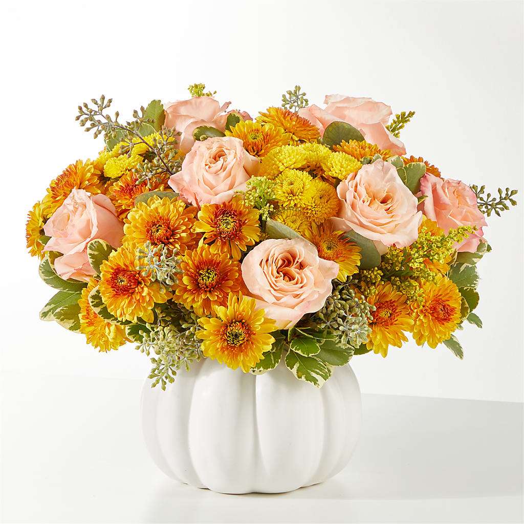Peachy Pumpkin – Morgan Hill Florist, San Jose CA