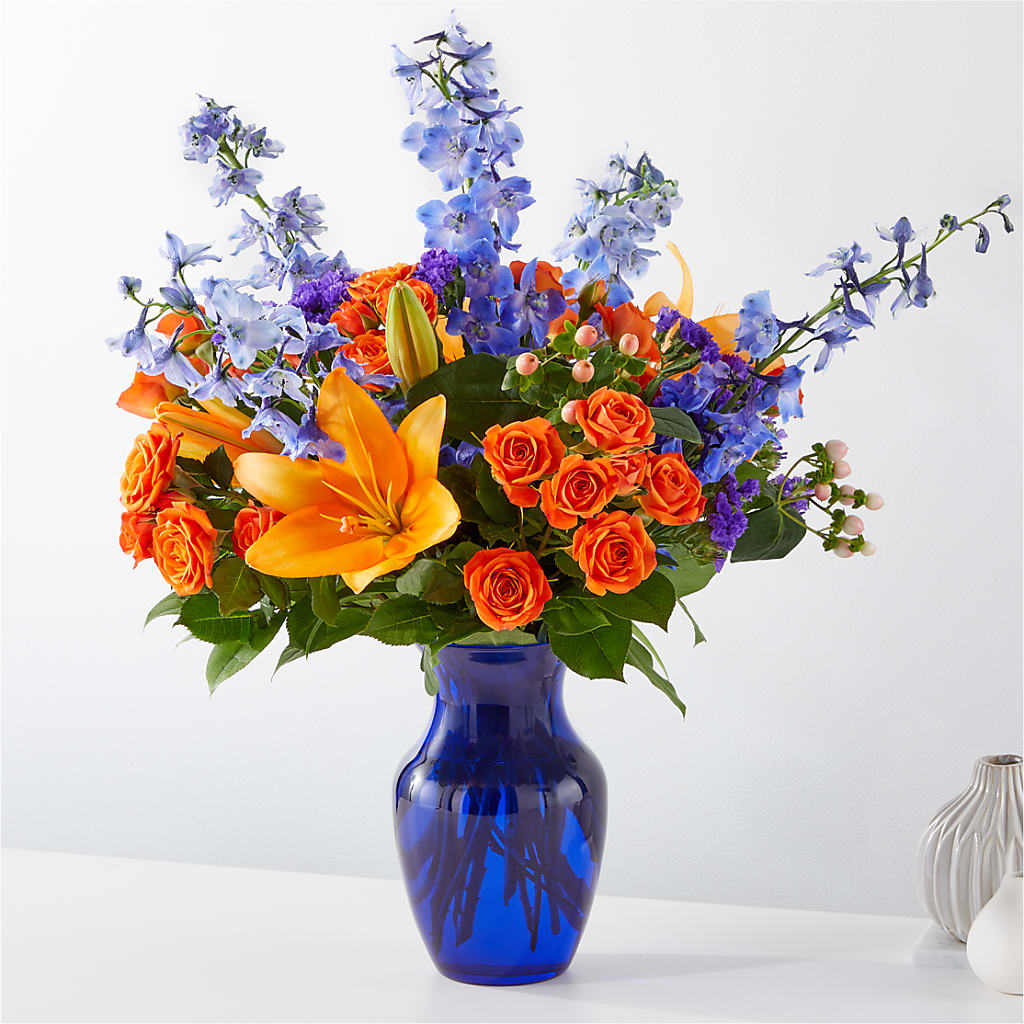 Radiant Citrus Bouquet – Morgan Hill Florist, San Jose CA