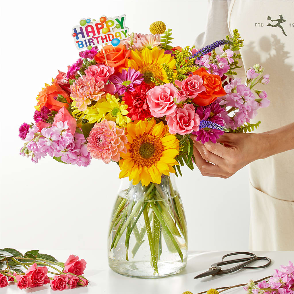 Cue the Confetti - A Florist Original – Morgan Hill Florist, San Jose CA