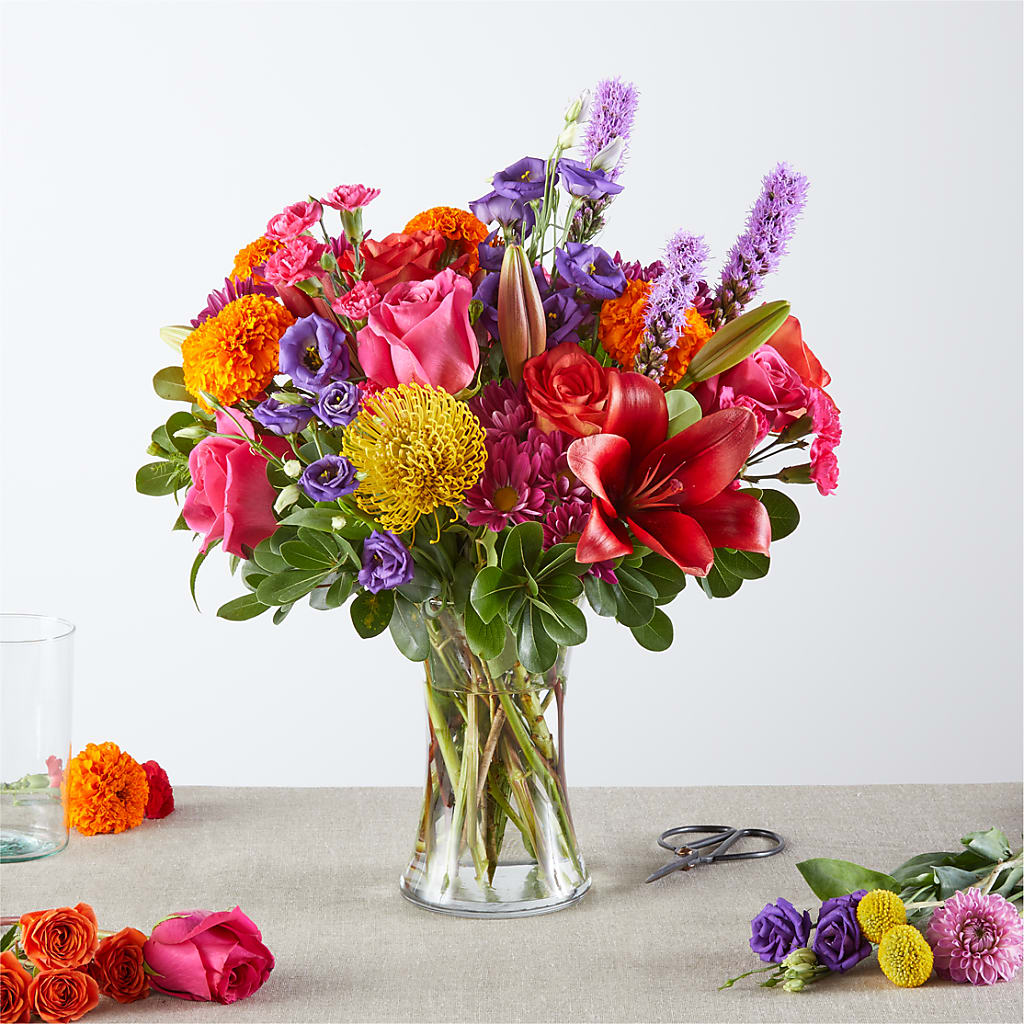 Feast of Color – A Florist Original – Morgan Hill Florist, San Jose CA