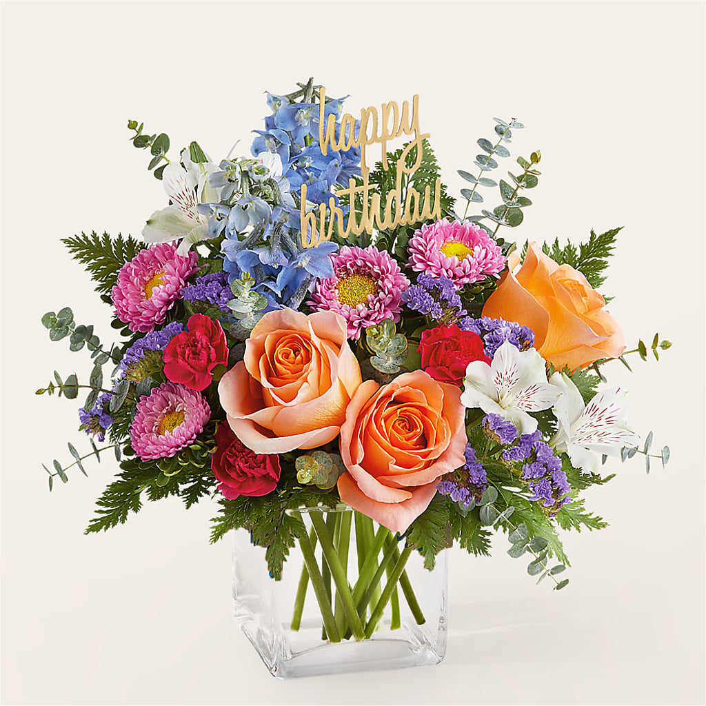 Birthday Bash Bouquet – Morgan Hill Florist, San Jose CA