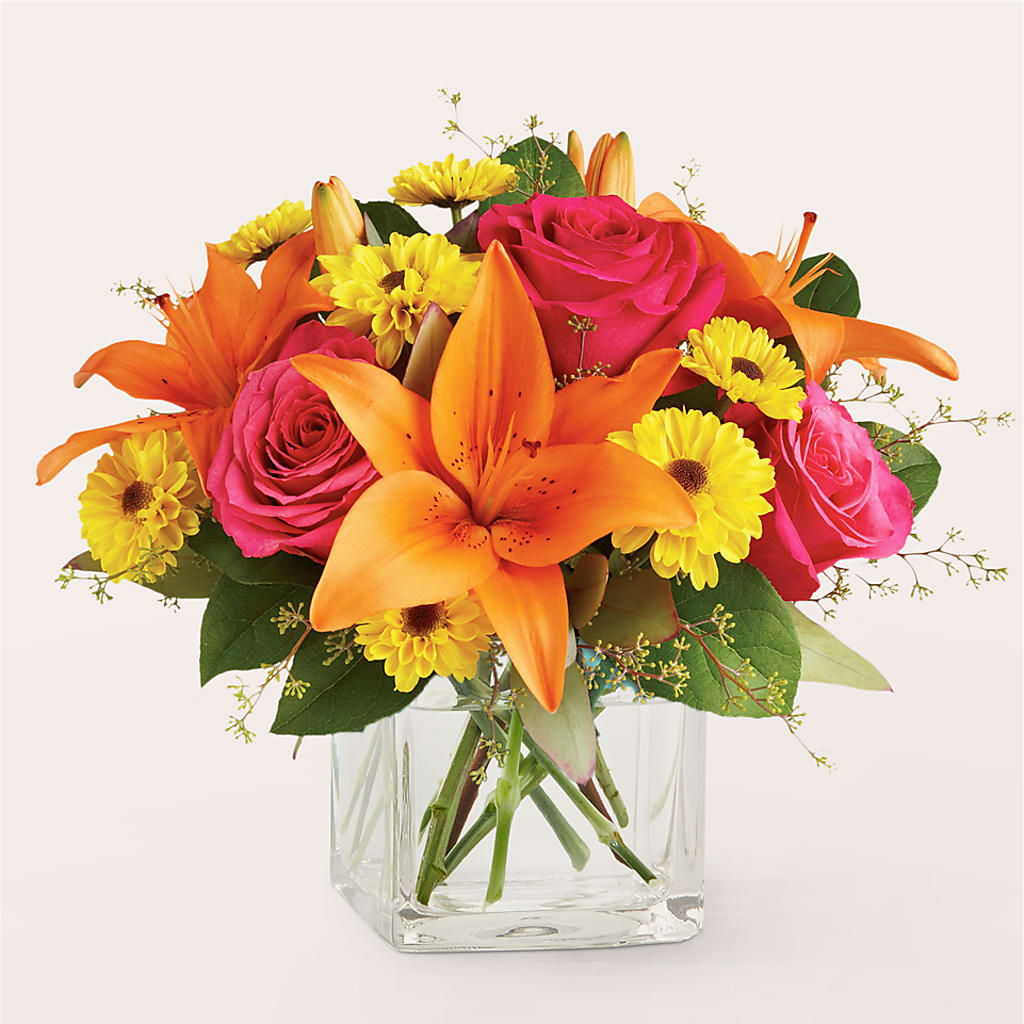 Neon Lights Bouquet – Morgan Hill Florist, San Jose CA