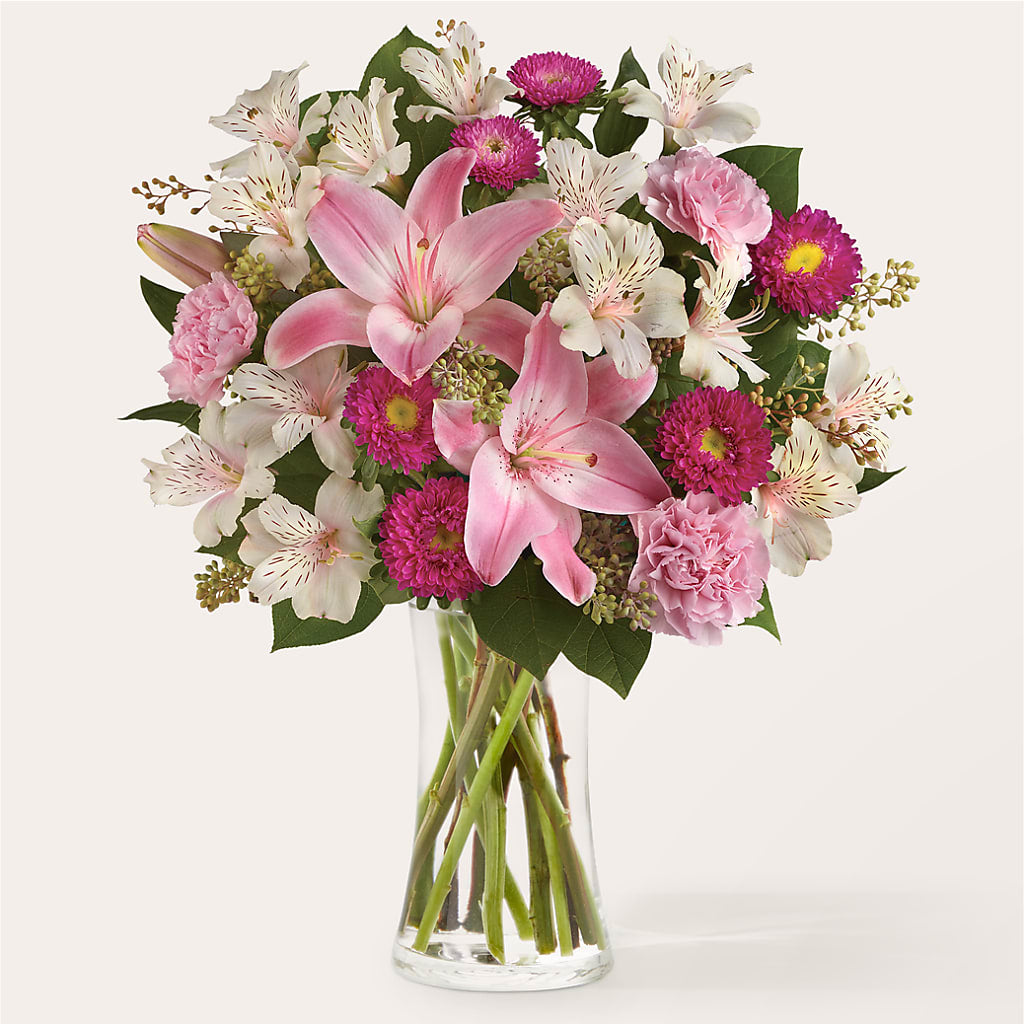 Feeling Fuchsia Bouquet – Morgan Hill Florist, San Jose CA