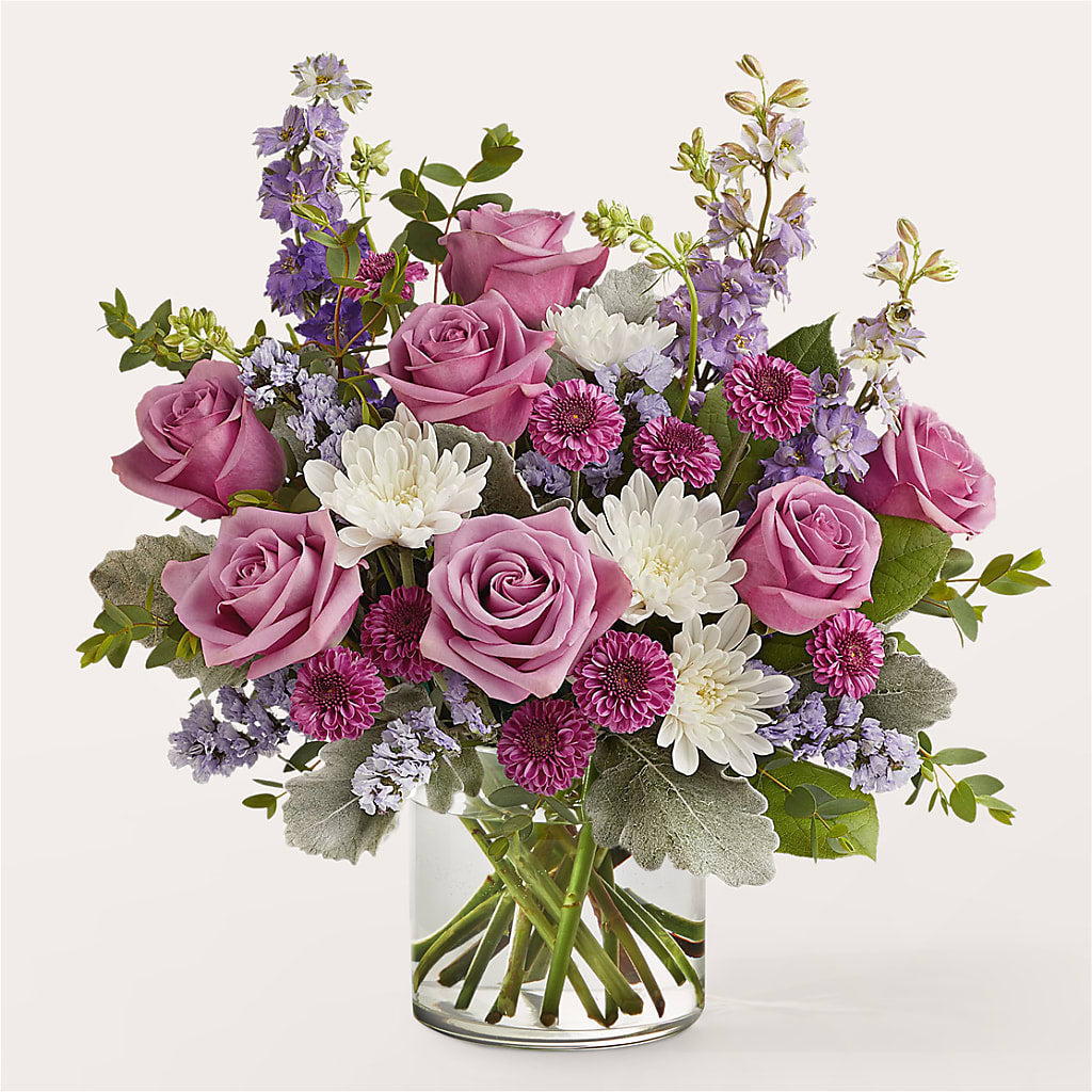 Violet Frost Bouquet – Morgan Hill Florist, San Jose CA
