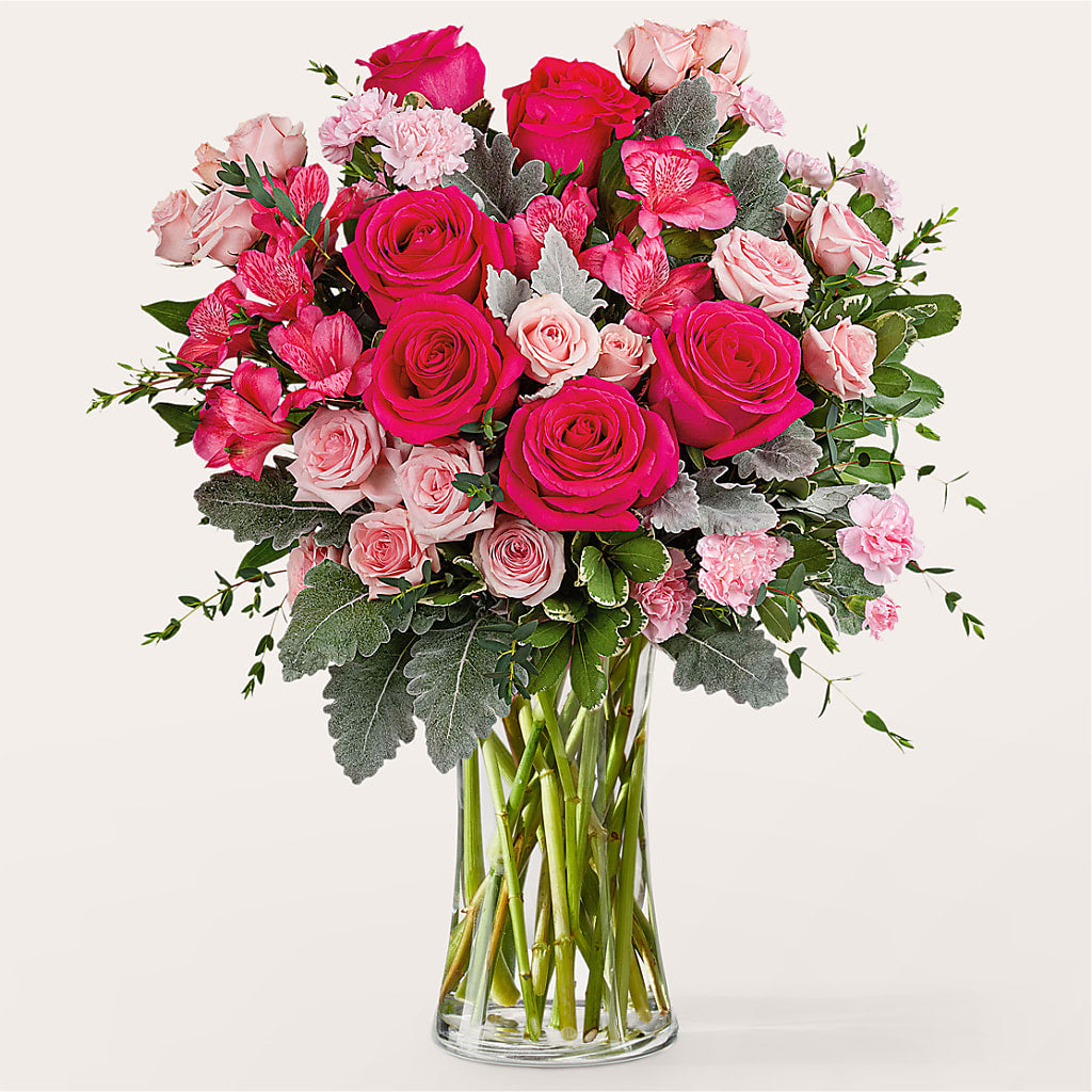 Tickled Pink Bouquet – Morgan Hill Florist, San Jose CA