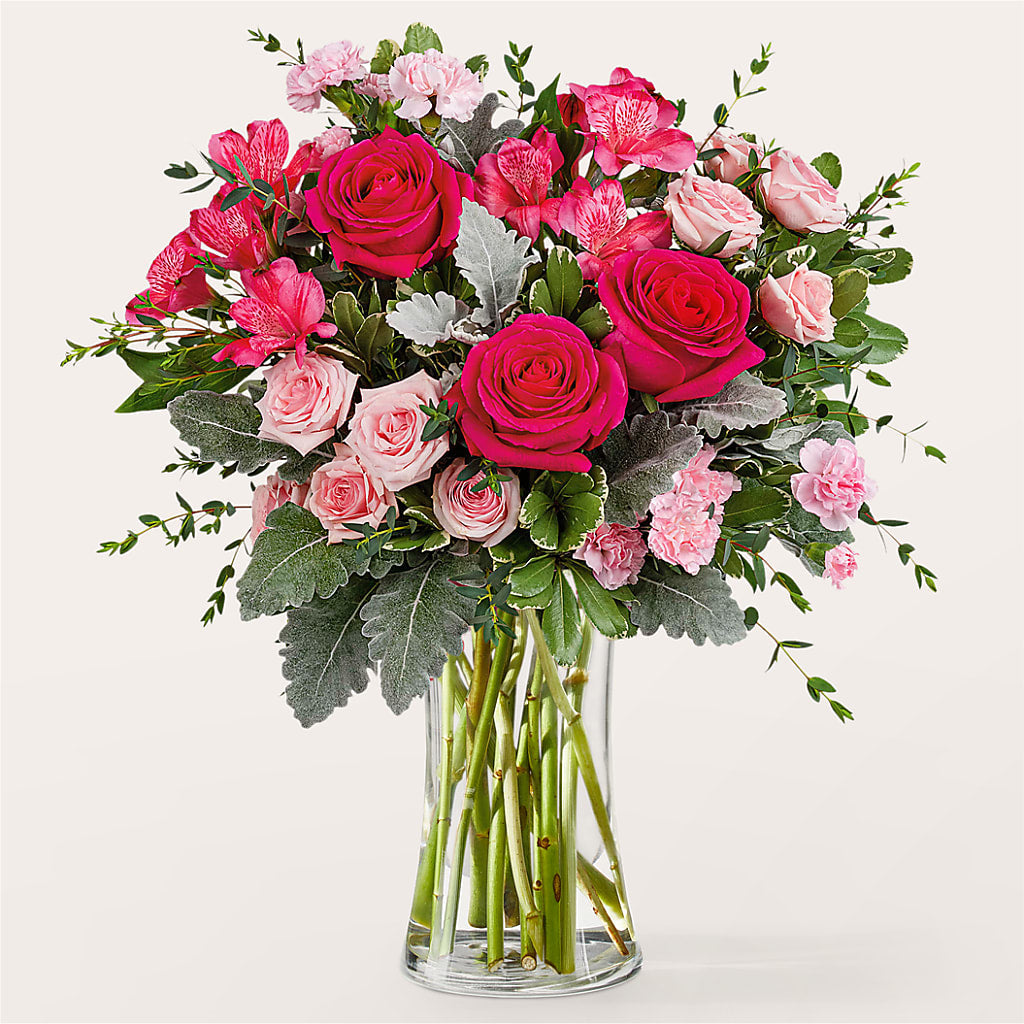 Tickled Pink Bouquet – Morgan Hill Florist, San Jose CA