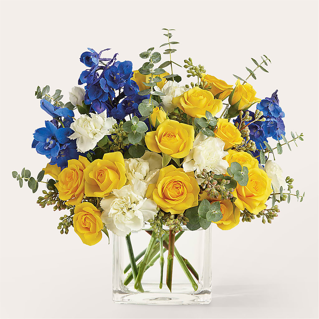 Sparkling Citrine Bouquet – Morgan Hill Florist, San Jose CA