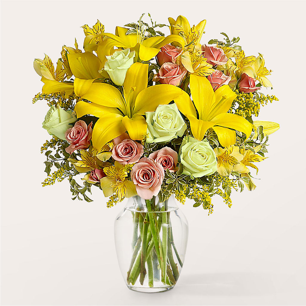 Sunburst Bouquet – Morgan Hill Florist, San Jose CA