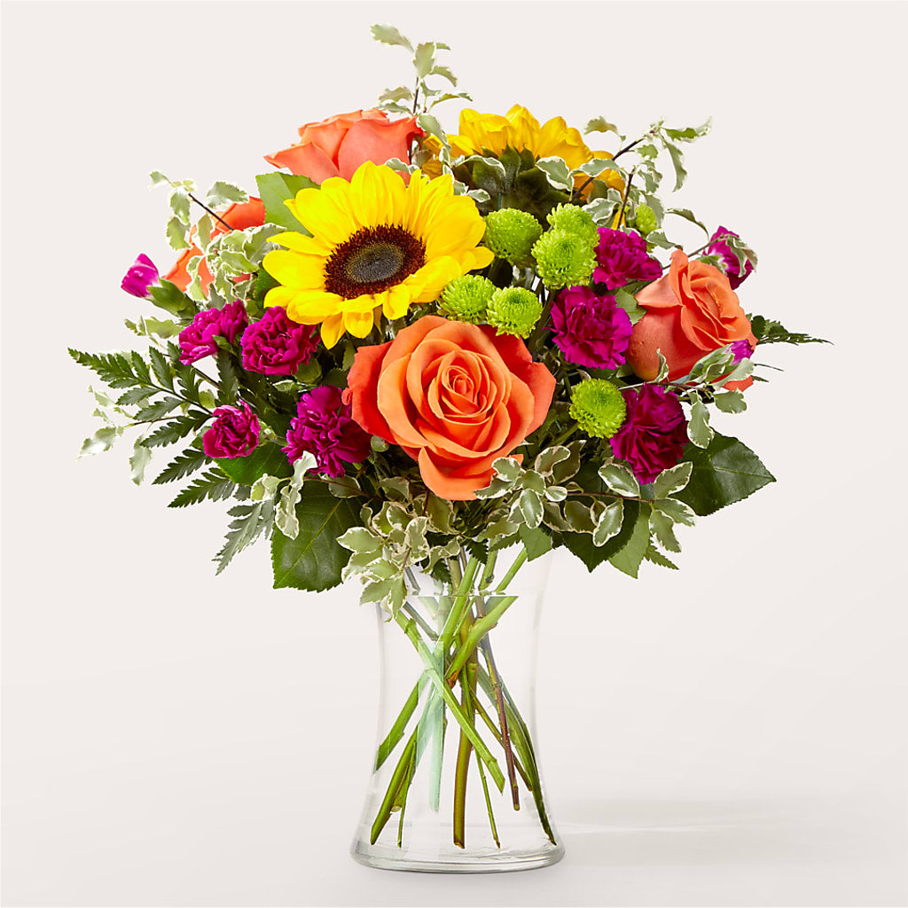 Warmth & Light Bouquet – Morgan Hill Florist, San Jose CA