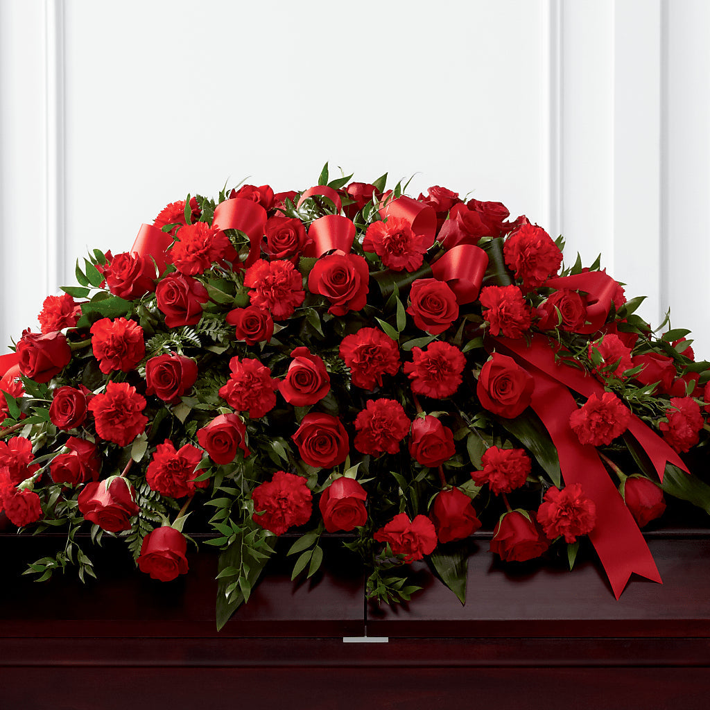 Tribute of Life Casket Spray – Morgan Hill Florist, San Jose CA