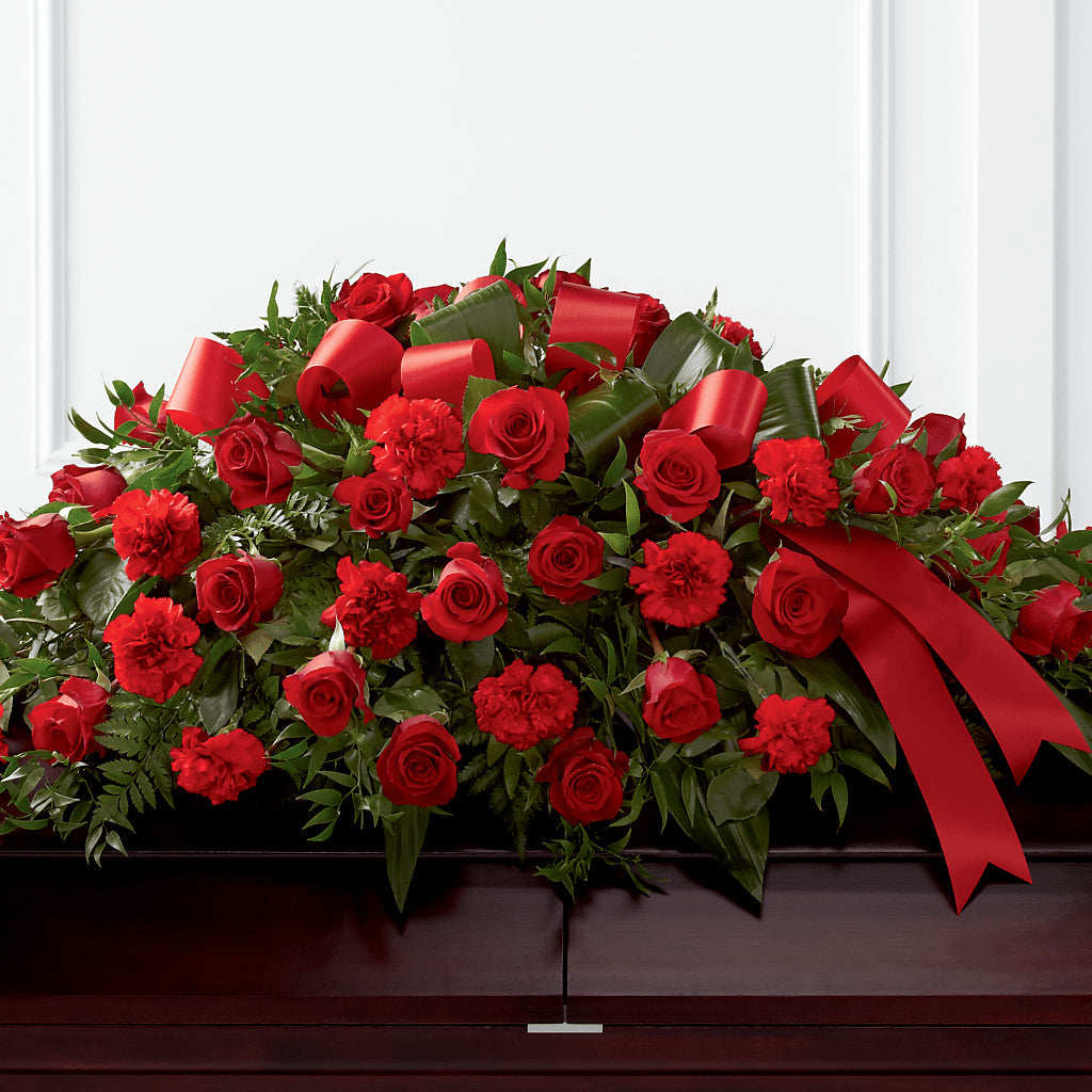 Tribute of Life Casket Spray – Morgan Hill Florist, San Jose CA