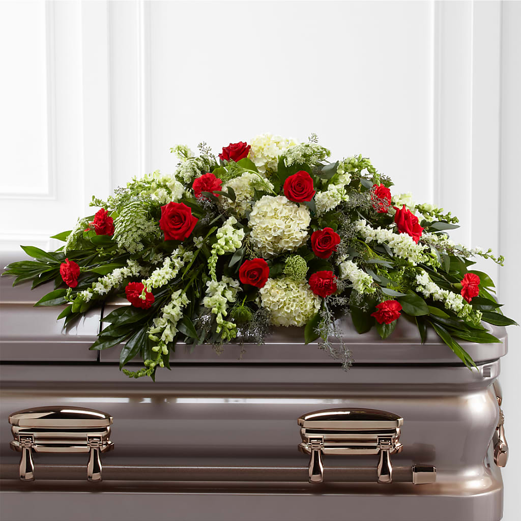 Sincerity Casket Spray – Morgan Hill Florist, San Jose CA