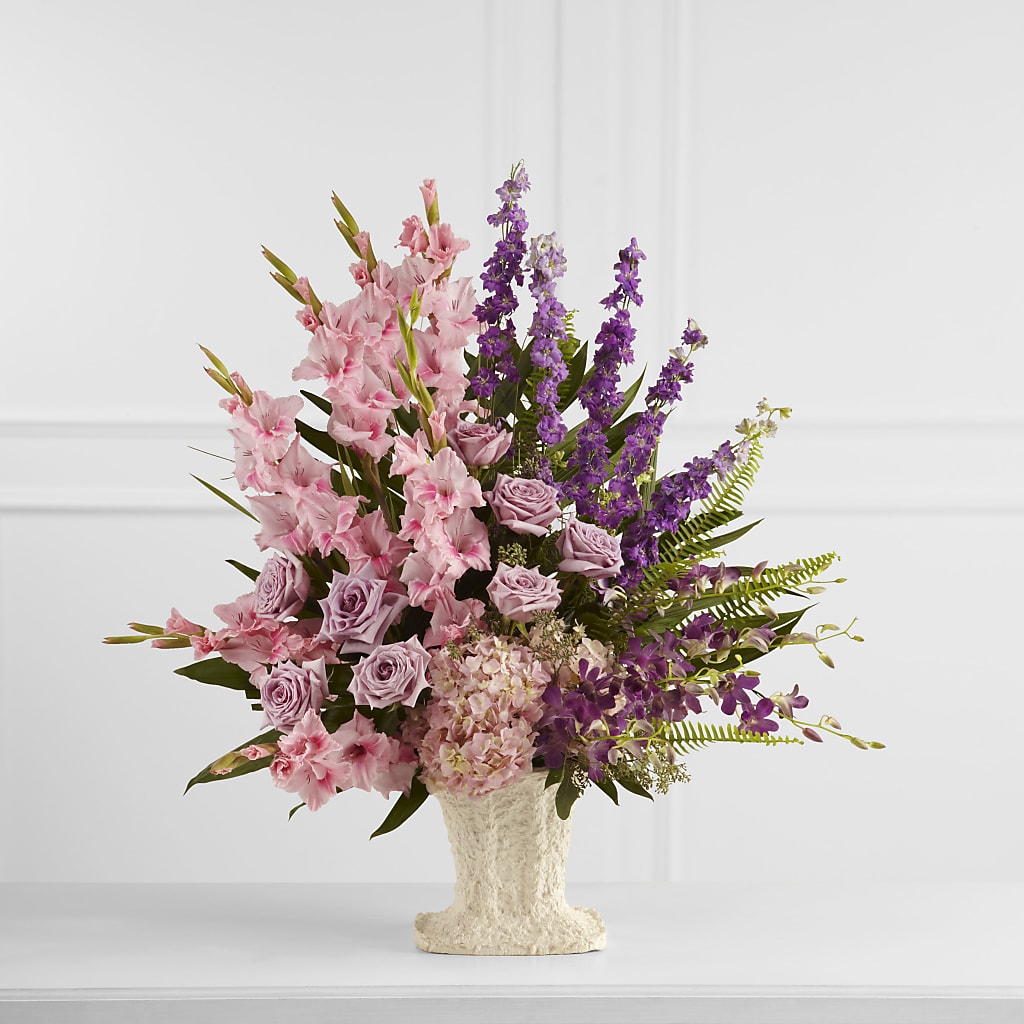 Flowing Garden Arrangement – Morgan Hill Florist, San Jose CA