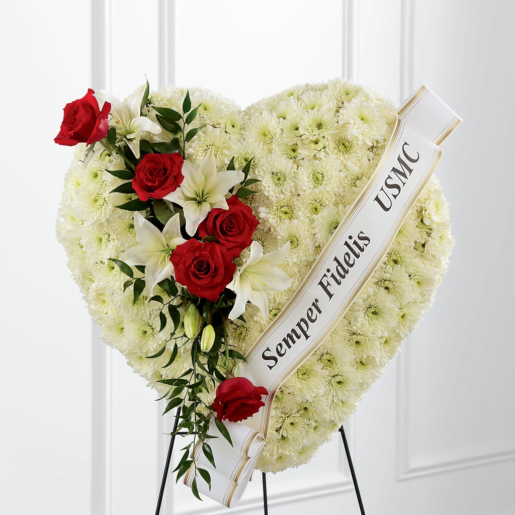 Heartfelt Hero Standing Heart – Morgan Hill Florist, San Jose CA