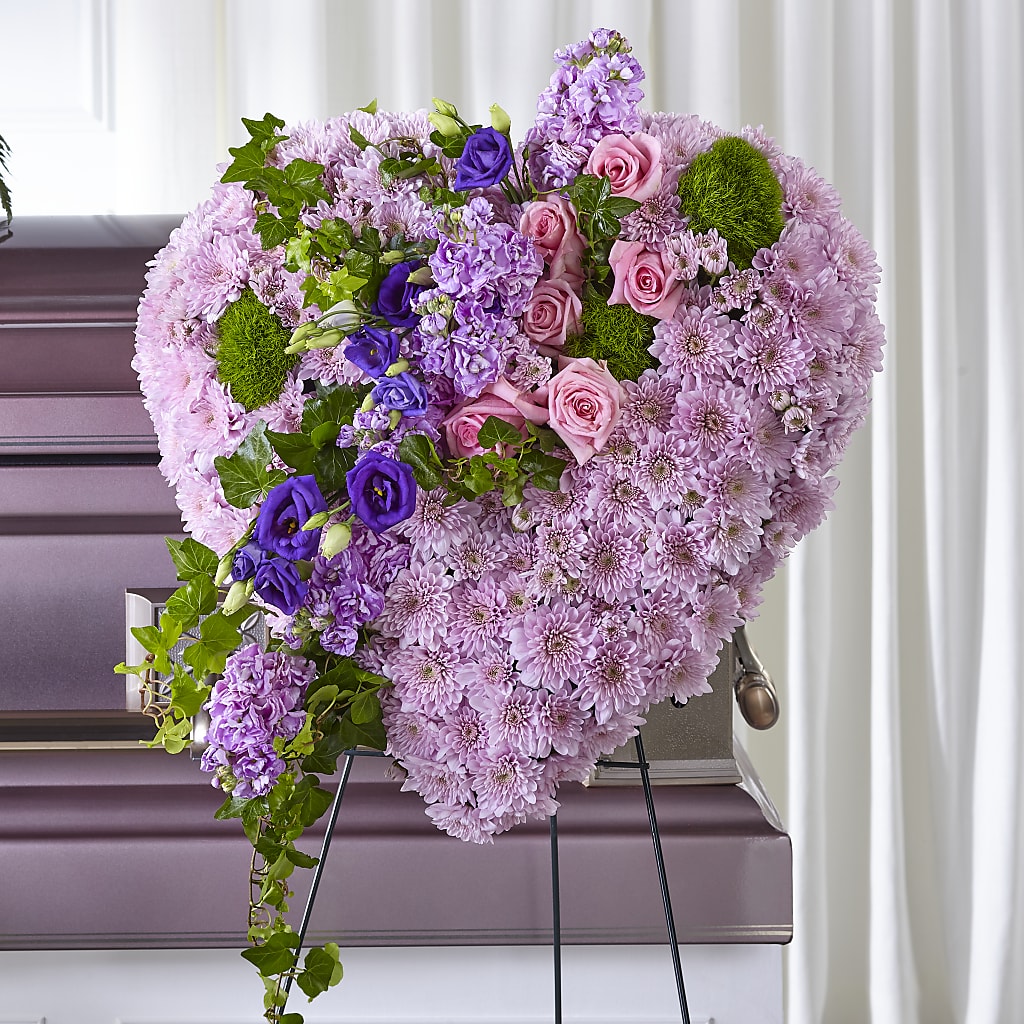 Treasured Love Standing Heart – Morgan Hill Florist, San Jose CA