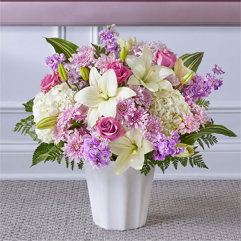 Heaven Sent Floor Basket – Morgan Hill Florist, San Jose CA