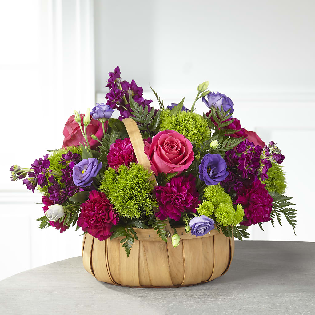 Serene Sanctuary Basket – Morgan Hill Florist, San Jose CA