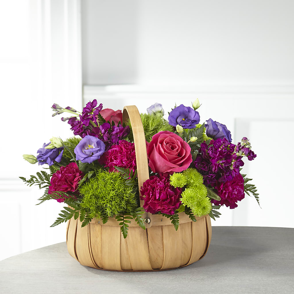 Serene Sanctuary Basket – Morgan Hill Florist, San Jose CA
