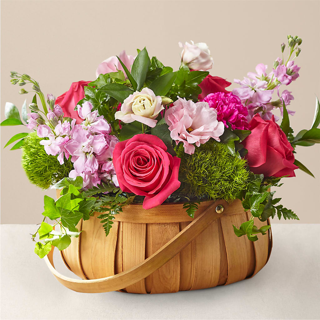 Radiance in Bloom Basket – Morgan Hill Florist, San Jose CA