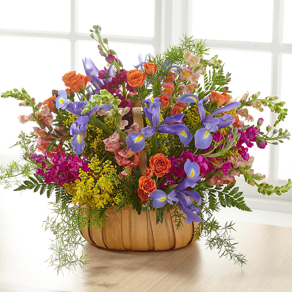 Garden of Life Basket – Morgan Hill Florist, San Jose CA