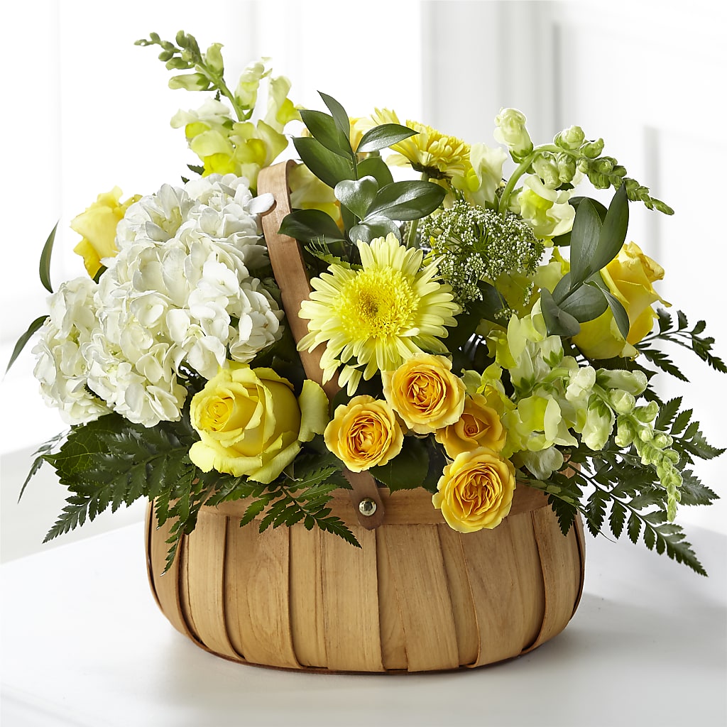 Rustic Remembrance Basket – Morgan Hill Florist, San Jose CA