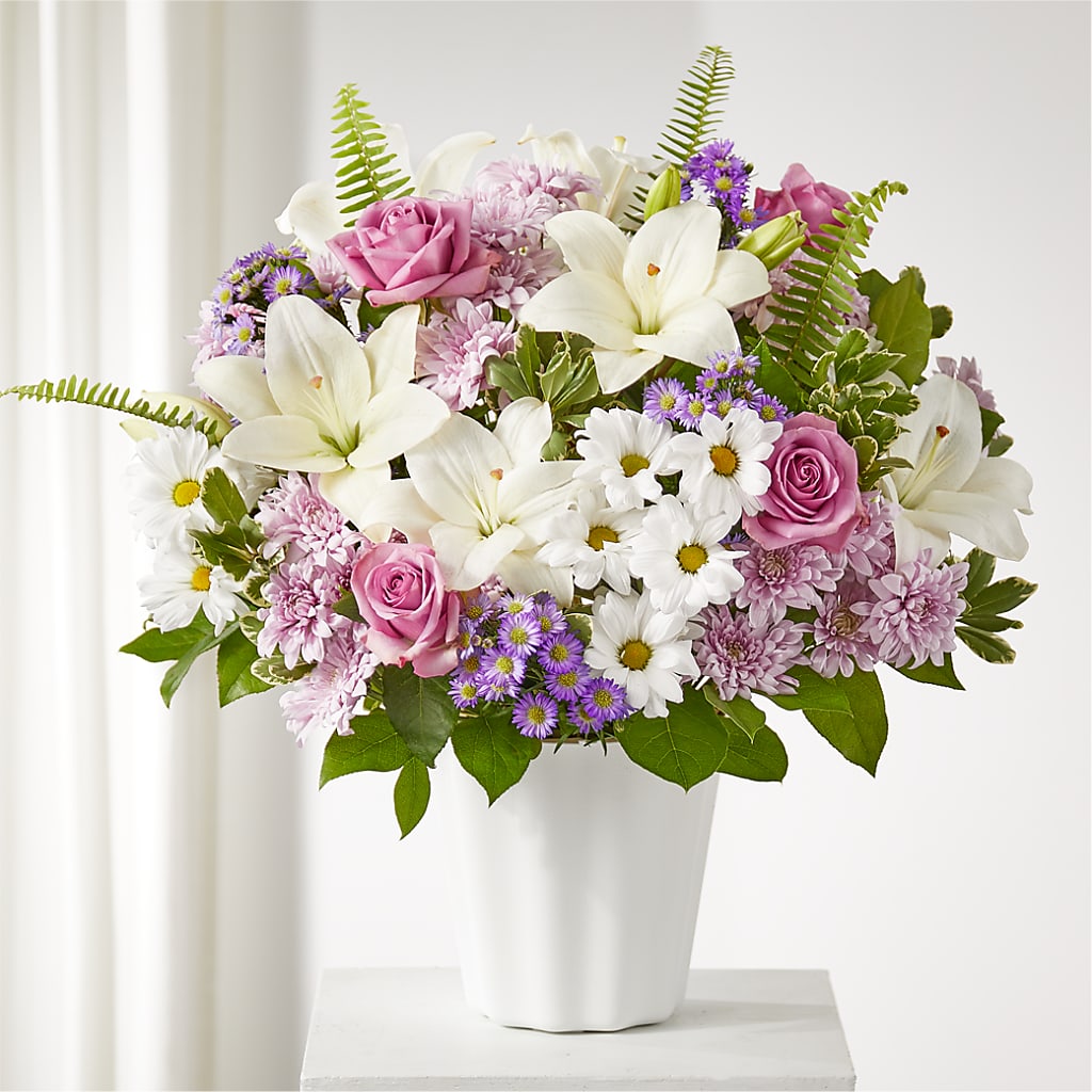 Warmest Thoughts Tabletop Basket – Morgan Hill Florist, San Jose CA