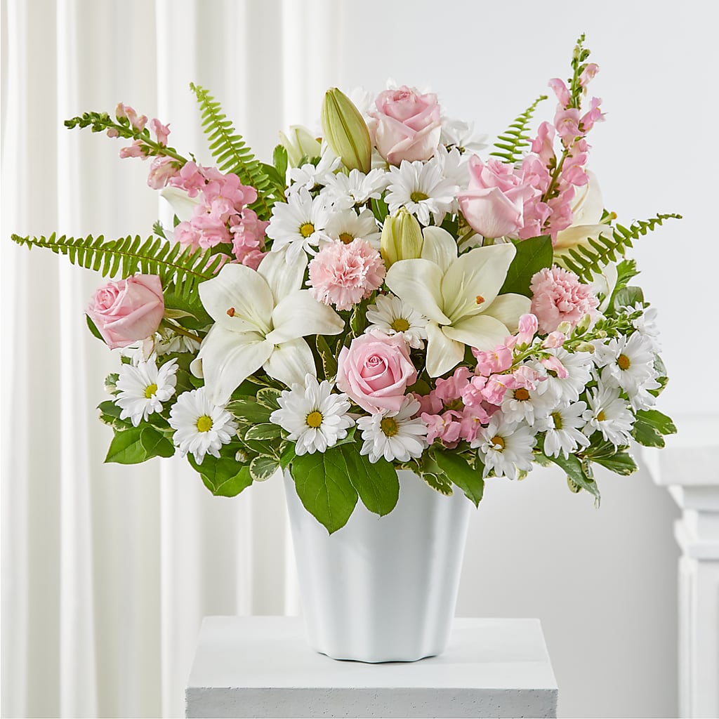 Soft Touch Tabletop Basket – Morgan Hill Florist, San Jose CA