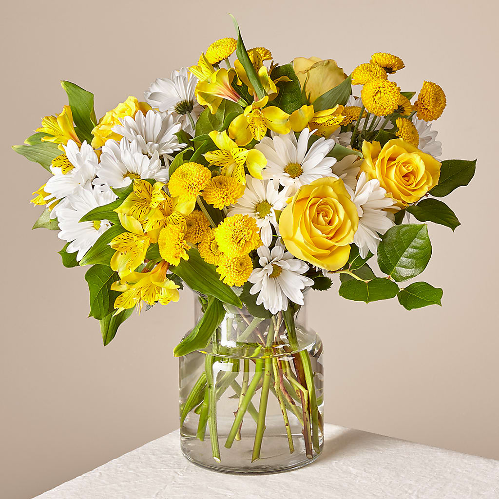 Sunny Sentiments Bouquet – Morgan Hill Florist, San Jose CA