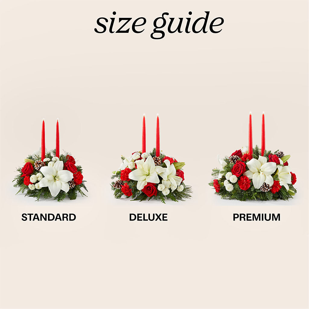 Seasonal Festivities Centerpiece – Morgan Hill Florist, San Jose CA