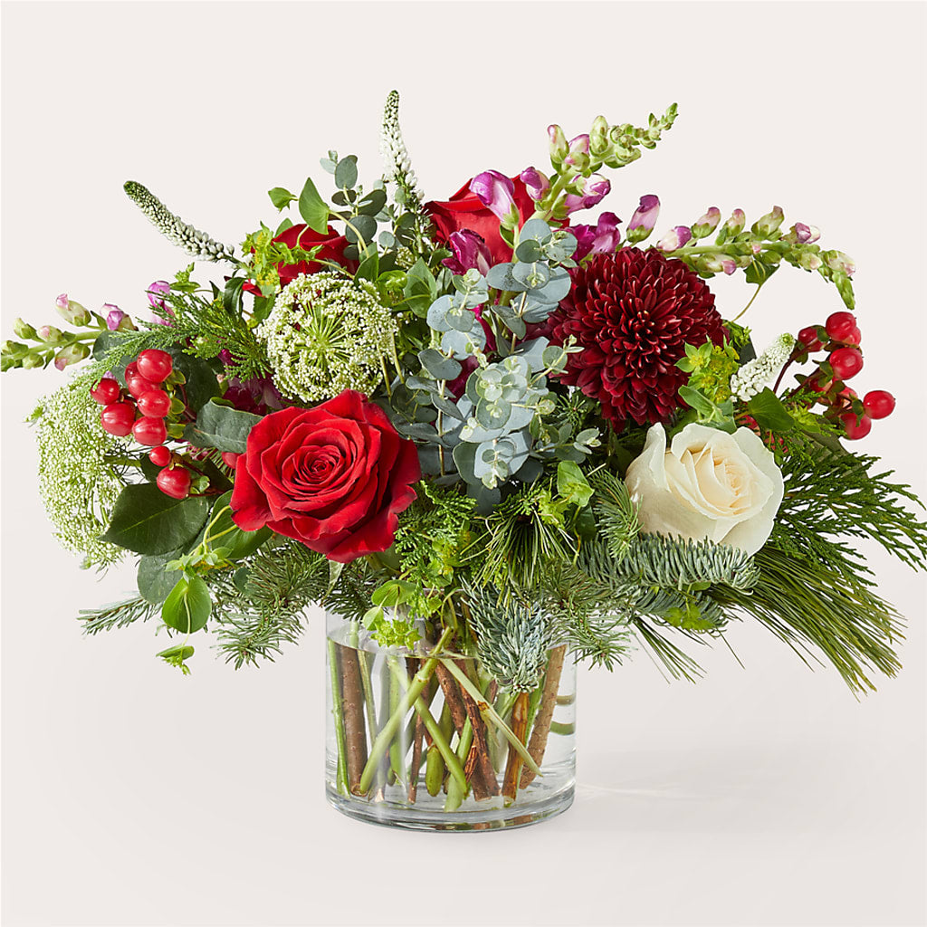 Cranberry Fizz Bouquet – Morgan Hill Florist, San Jose CA