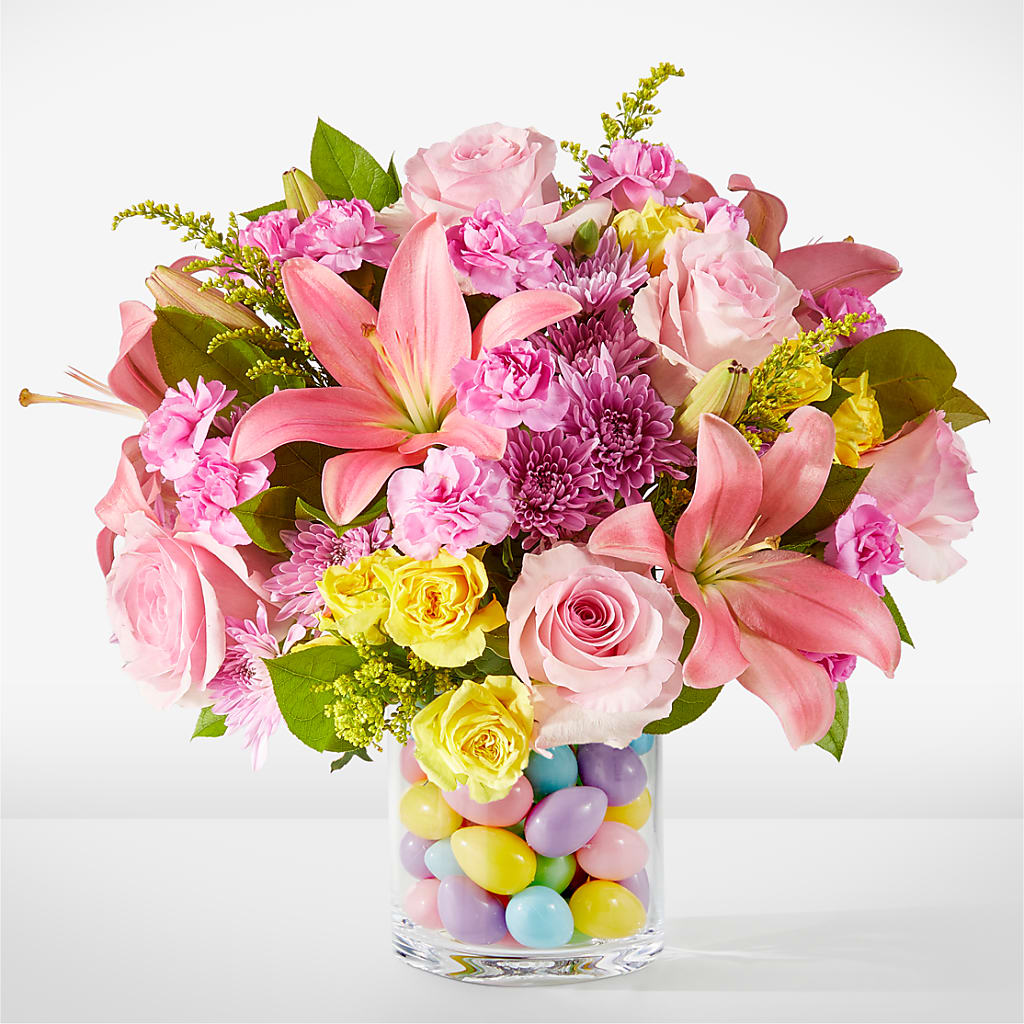 Easter Egg Hunt Bouquet – Morgan Hill Florist, San Jose CA