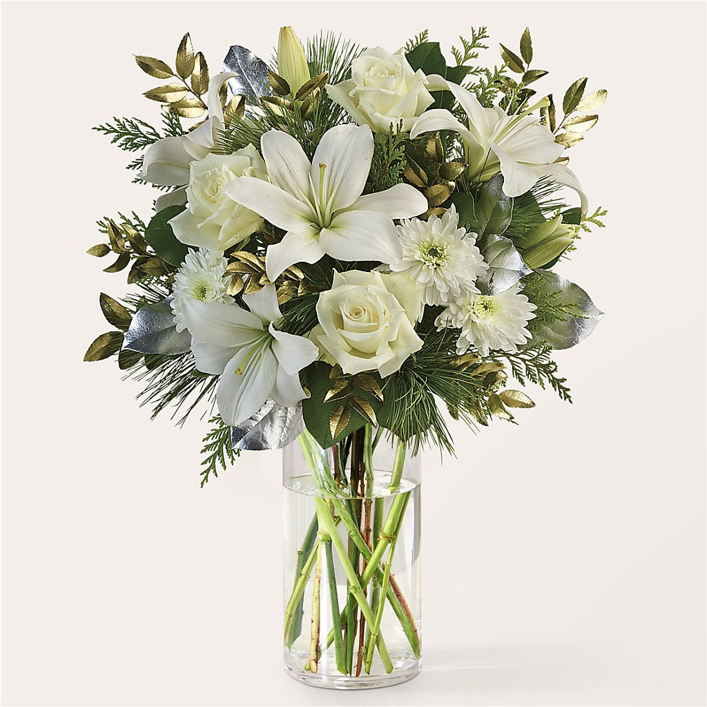 Wintry Mix Bouquet – Morgan Hill Florist, San Jose CA