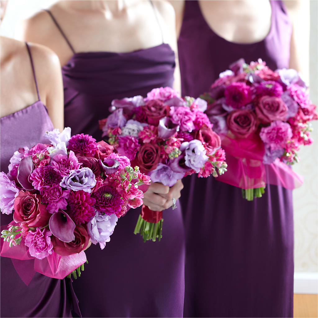 Bridesmaid's Garden Bouquet – Morgan Hill Florist, San Jose CA