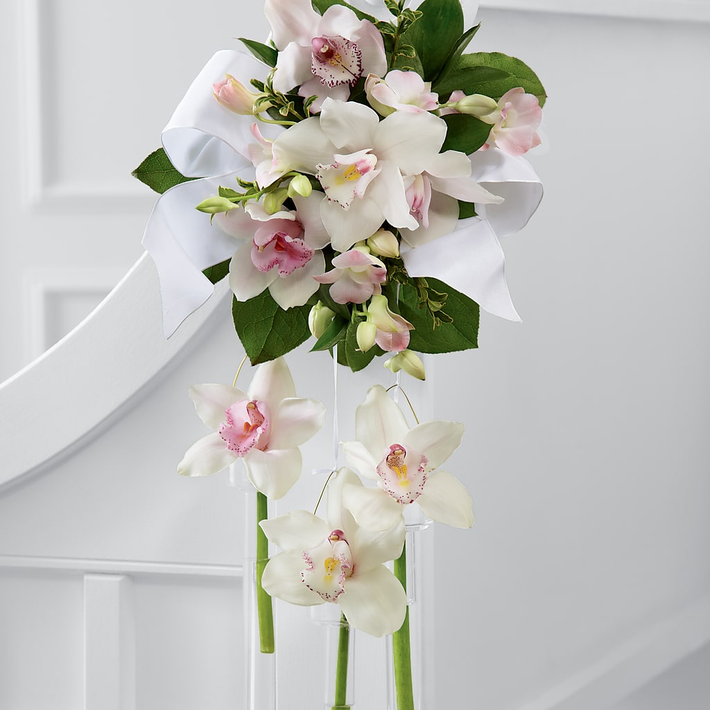 Perfect Entrance Pew Arrangement – Morgan Hill Florist, San Jose CA