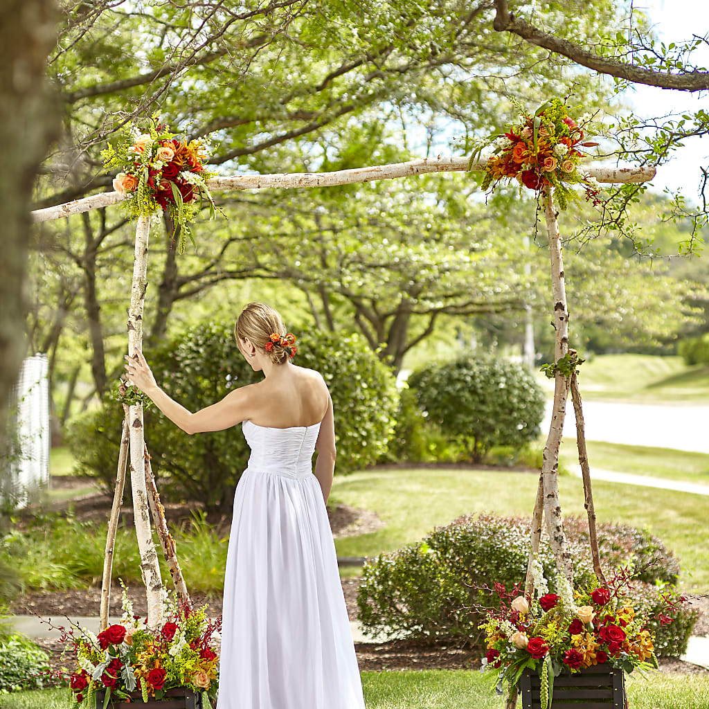 Arbor of Love Archway – Morgan Hill Florist, San Jose CA