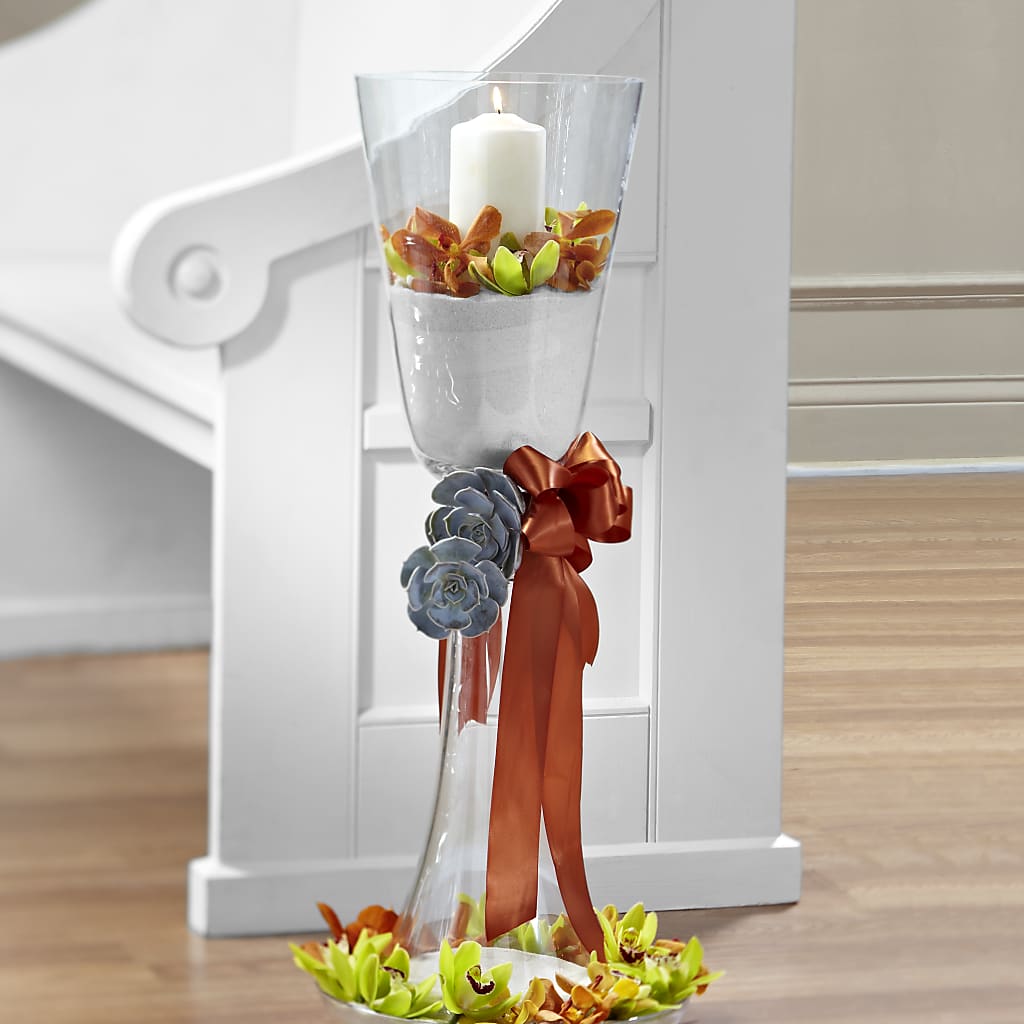 Matrimony Pew Decor – Morgan Hill Florist, San Jose CA