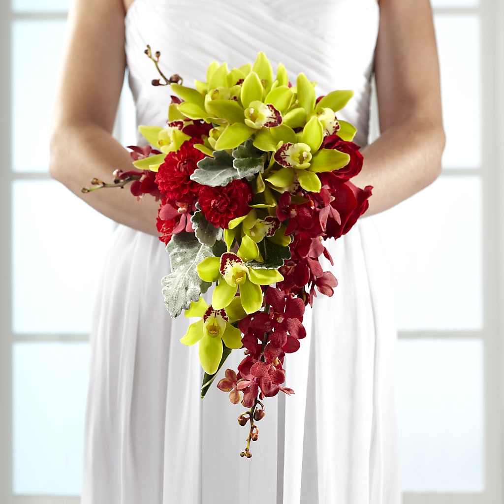 Elegant Orchid Bouquet – Morgan Hill Florist, San Jose CA