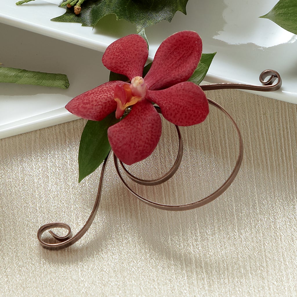 Red Mokara Boutonniere – Morgan Hill Florist, San Jose CA