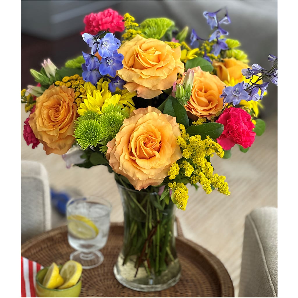 Bold & Bright – A Florist Original –  Morgan Hill Florist, San Jose CA