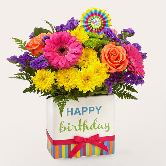 Birthday Brights Bouquet –  Morgan Hill Florist, San Jose CA