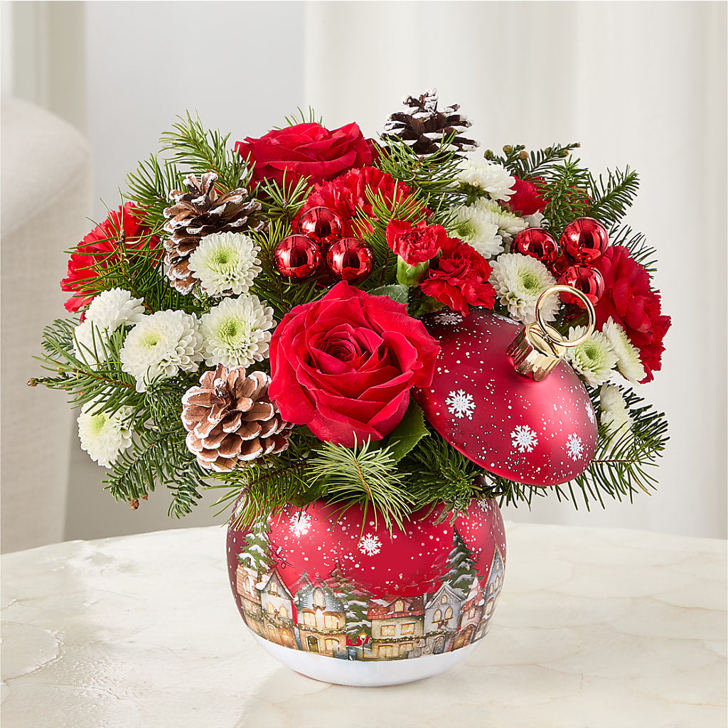 Christmas Carols Ornament –  Morgan Hill Florist, San Jose CA