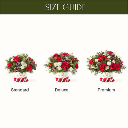 Jolly Snowman Bouquet –  Morgan Hill Florist, San Jose CA