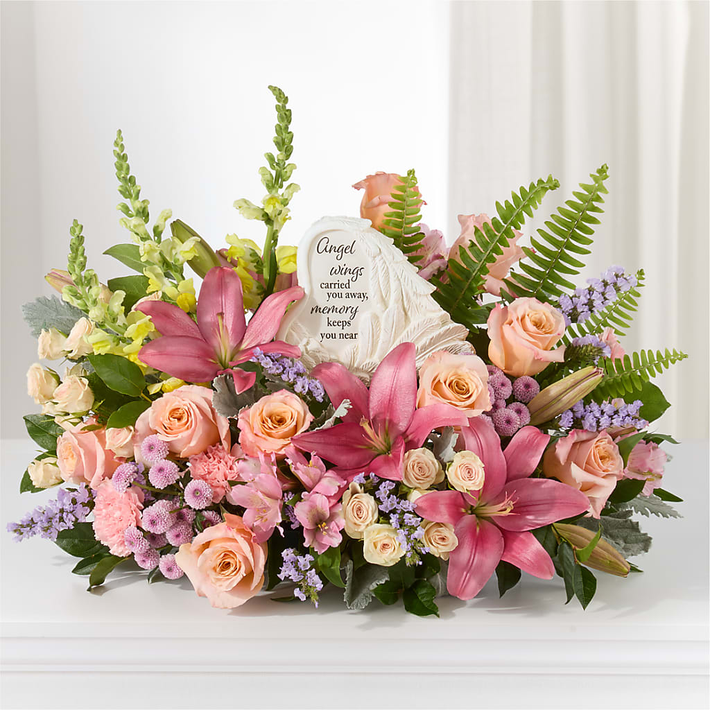 Gentle Light Arrangement –  Morgan Hill Florist, San Jose CA