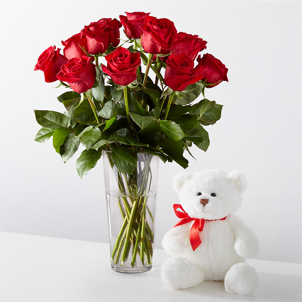 Romantic Long Stem Red Rose Bouquet Bundles –  Morgan Hill Florist, San Jose CA
